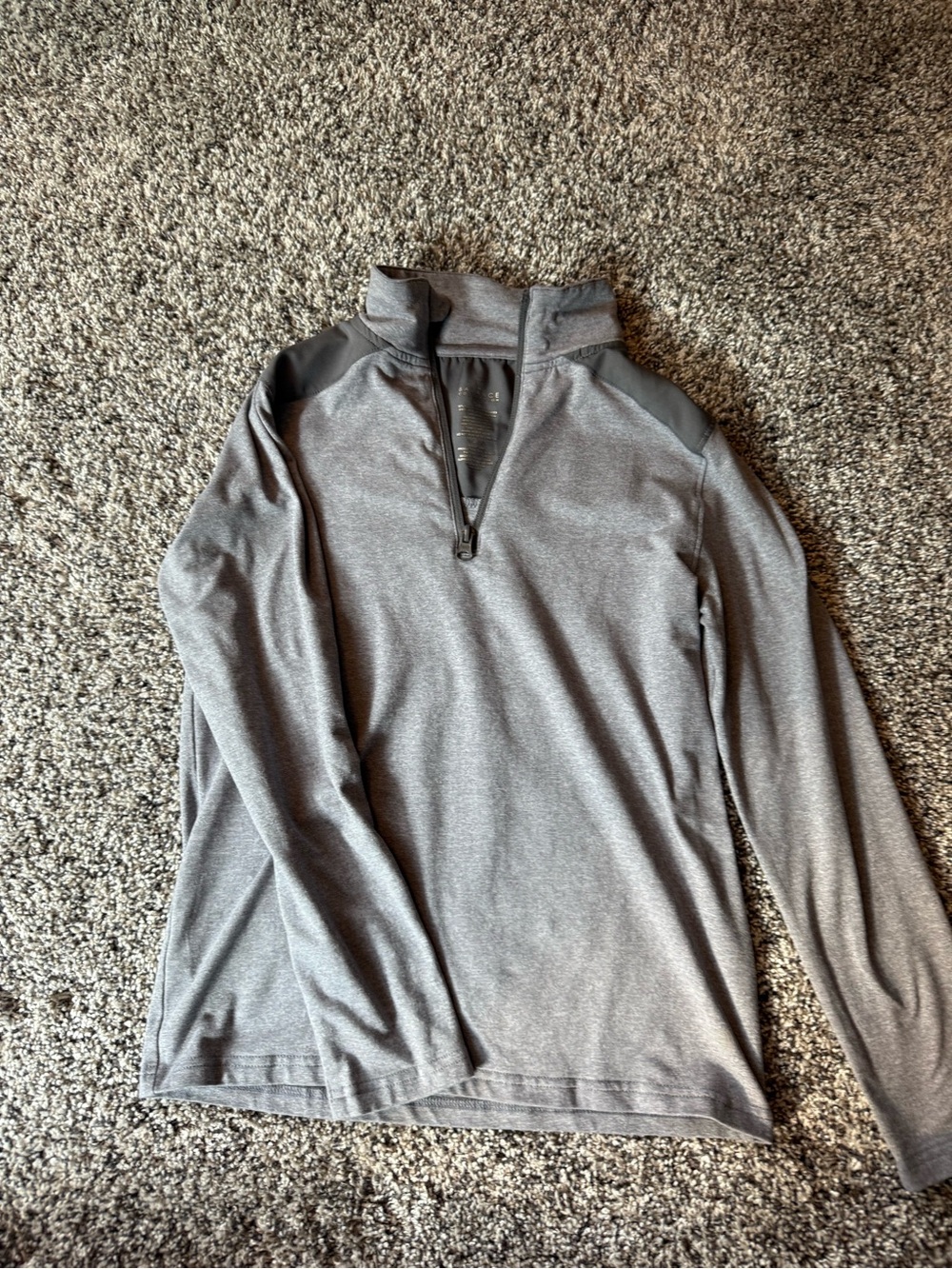 Balance Collection Gray Zip Pullover